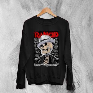 Rancid Boston Berkeley Punk Rock Band Tour Streetwear Music Graphic Sweatshirt